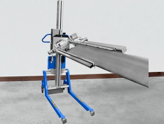 Chariot spécifique pour manutention de planches