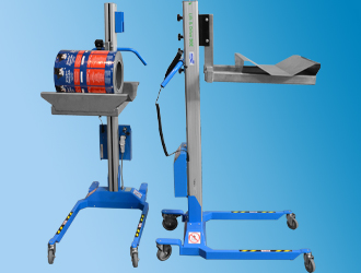 Chariots plateau V fixe en inox