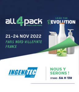 Ingenitec participe au salon All4pack à Paris
